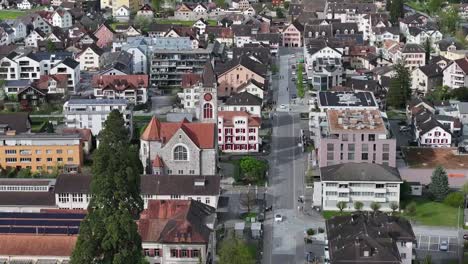 Gemeinde-Walenstadt-In-Der-Schweiz