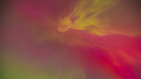 Helle-Und-Farbenfrohe-Aurora-Borealis-Oder-Nordlichter---Nur-Der-Himmel-Im-Zeitraffer