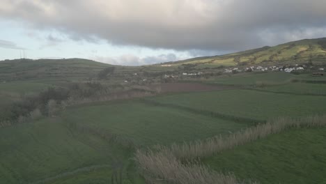 Prados-Verdes-De-Las-Islas-Azores,-Portugal