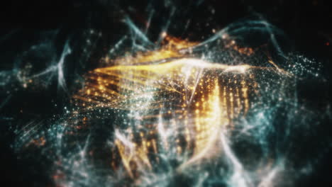 Cinematic-abstract-particles-de-focus-in-cyber-space-digital-background-environment