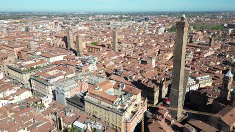 Bright-sunny-aerial-view-of-Bologna-Italy