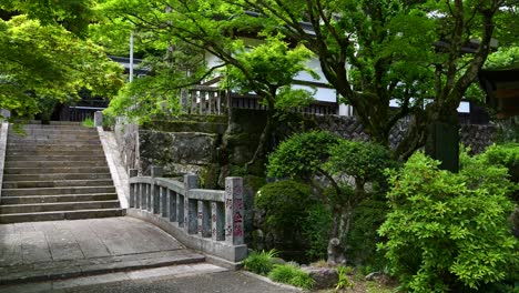 Caminata-En-El-Hermoso-Templo-Daiyuzan-En-Kanagawa,-Japón
