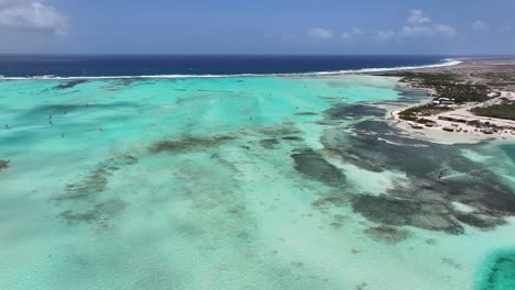 Sorobon-Beach-In-Kralendijk-Auf-Bonaire,-Niederländische-Antillen