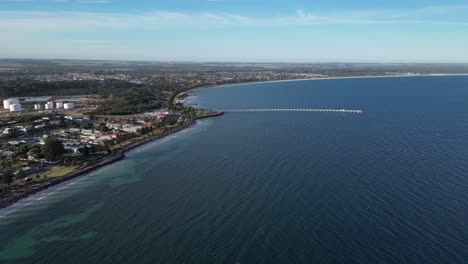 Die-Küste-Der-Stadt-Esperance-Und-Die-Bucht-In-Westaustralien
