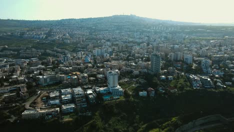 Toma-De-Drone-De-La-Ciudad-De-Tiberíades.