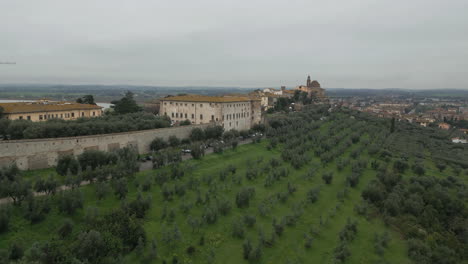 Fantastic-Daytime-Drone-Footage-of-Cortona's-Ancient-Architecture-in-Italy