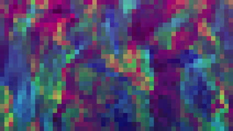 Colorful-pixels-in-motion-background