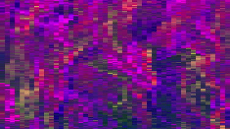 Violetter,-Pixeliger-Hintergrund-In-Bewegung
