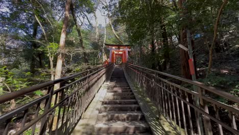 Stairs-leading-up-to-the-gates-of-Fushimi-Inari-Taisha-in-Kyoto-Japan