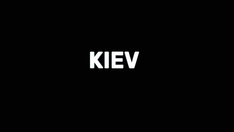 A-smooth-and-high-quality,-silver-3D-text-reveal-of-the-capital-city-"KIEV