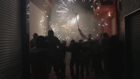 Popular-festivals-of-demons-and-fire.-Correfoc-Tordera