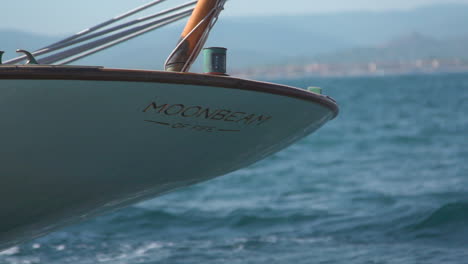 Back-of-a-classic-yacht-filmed-in-slow-motion