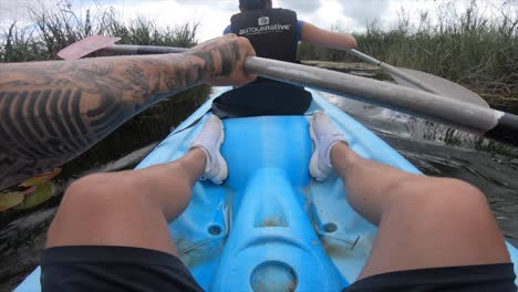 Canoeing-in-Mexico-POV-