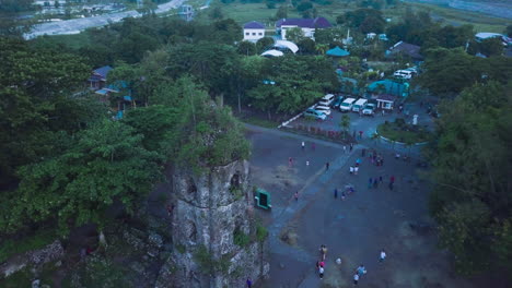 Cagsawa-Ruins-at-Daraga-Albay-Popular-Tourist-Destination