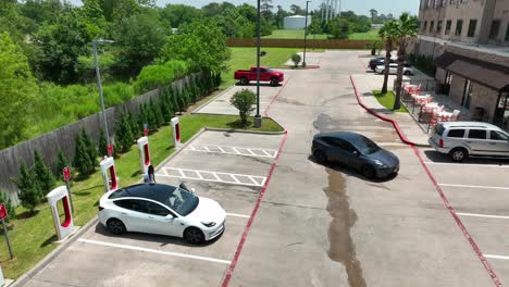 Aerial-forward-of-Tesla-supercharger-station