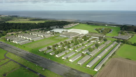 Aerial-view-of-the-Direct-Provision-Centre-located-in-Meath,-Ireland