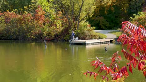 A-lone-fisherman-enjoying-the-tranquil-solitude-on-a-lazy-river