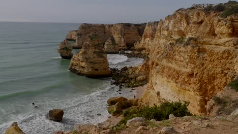 Strand-Von-Marinha,-Algarve,-Portugal
