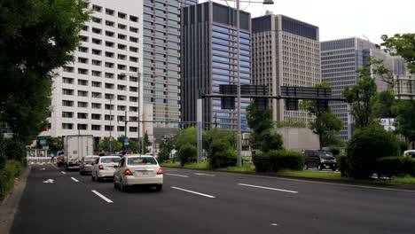 Belebte-Straßen-In-Tokio,-Der-Hauptstadt-Japans,-Asien