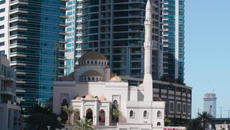 Moschee-Und-Minarett-In-Dubai