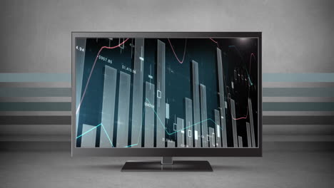 Animation-of-diagrams-and-data-processing-on-computer-screen