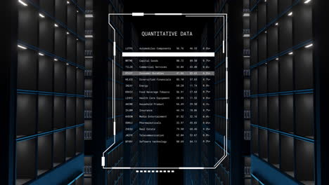 Animation-Der-Quantitativen-Datendateiverarbeitung-über-Einem-Dunklen-Computerserverraum