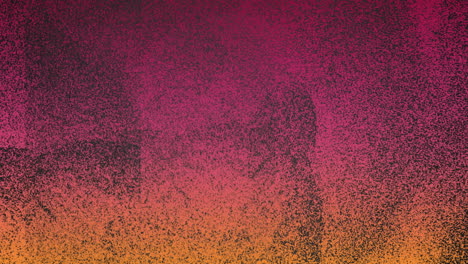 Animation-of-pink-shapes-on-black-background