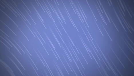 Animation-of-blue-lines-falling-on-blue-background