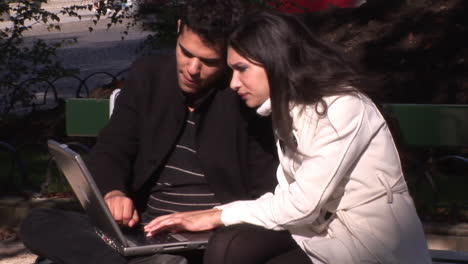 Using-laptop-outdoors