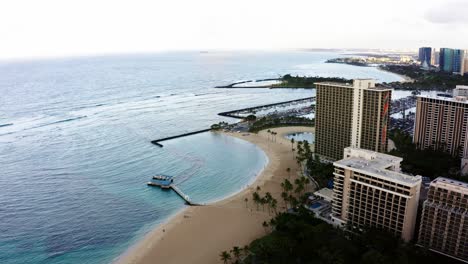 Drone-shot-of-Honolulu's-private-Atlantis-Submarines-dock