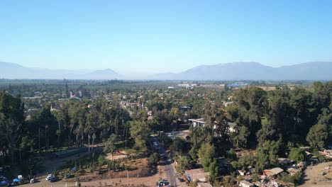 Presa-Ribera-Del-Maipo,-Municipio-De-Buin,-País-De-Chile