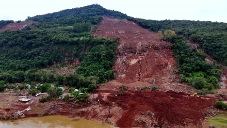 Rio-Grande-Do-Sul-location,-torrential-rainfall,-flooding,-mudslide-result
