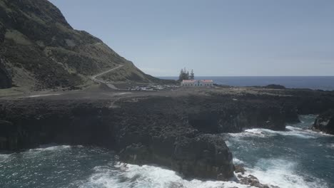 Ponta-da-Ferraria,-Sao-Miguel-island-in-Portugal