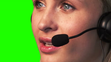 Green-Screen-Footage-of-a-Freindly-Businesswoman