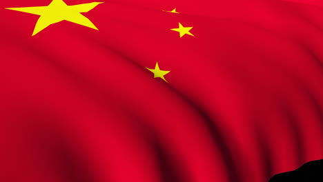 Render-3D-De-La-Bandera-China