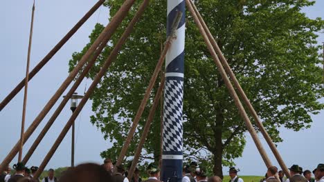 Traditioneller-Maibaum-In-Bayern