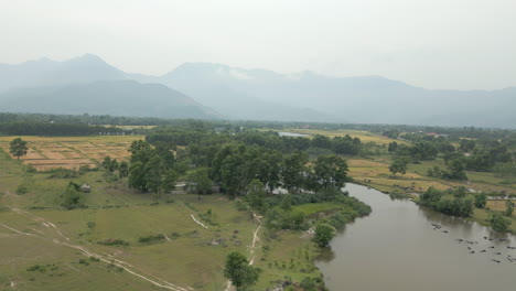 Rise-Above-Bathing-Buffalo-And-Farms-In-Lang-Co-Countryside-Vietnam