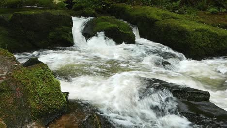 Stromschnellen-Entlang-Des-Flusses-Fowey-Im-Naturschutzgebiet-Golitha-Falls