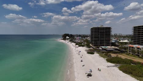 Wunderschöne-Strand-Drohnenaufnahmen-Von-St.-Petersburg,-Florida