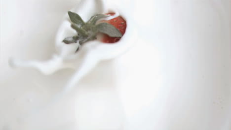 Strawberry-falling-in-super-slow-motion