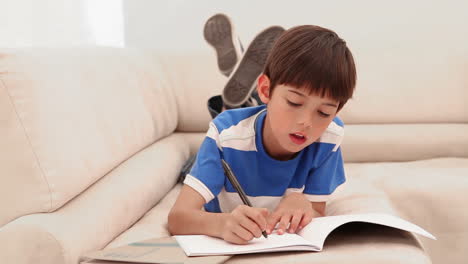Boy-doing-his-homework