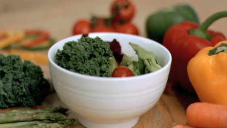 Broccoli-falling-into-bowl-in-super-slow-motion