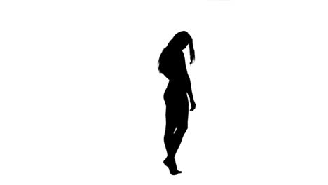 Silhouette-of-a-woman-posing-for-the-camera