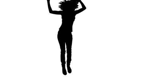 Black-silhouette-in-slow-motion-dancing