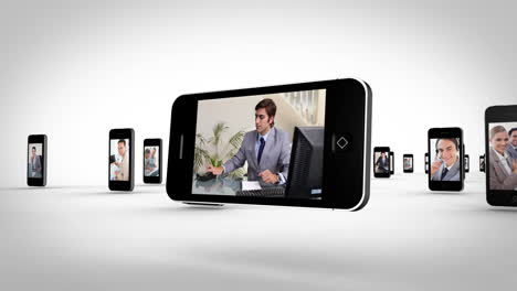 Videos-of-business-people-on-the-phone