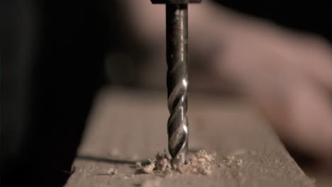 Electric-drill-working-in-super-slow-motion
