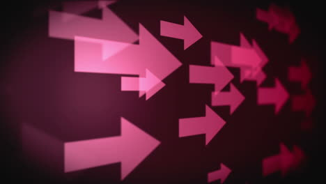 Video-of-multiple-pink-arrows