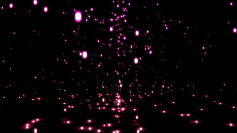 Falling-pink-sparkles-