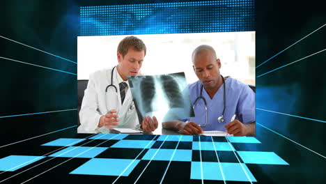 Videos-De-Doctores-Analizando-Radiografías-
