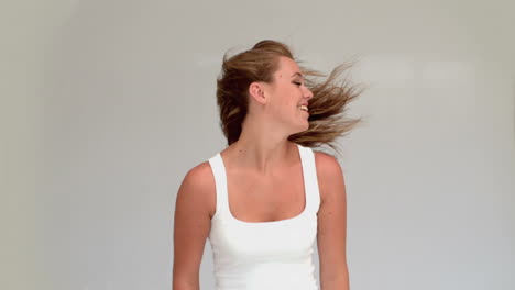 Woman-shaking-her-hair-